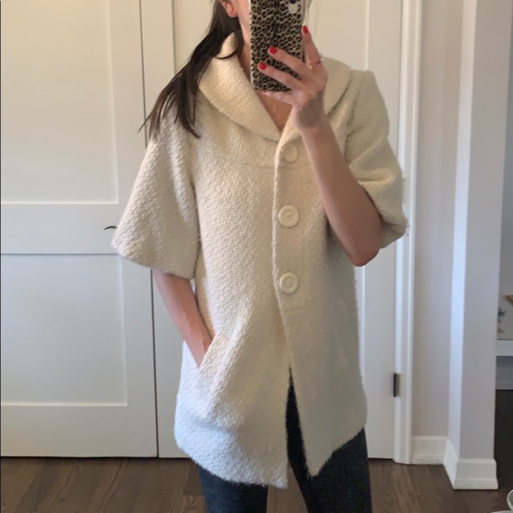 Kensie Girl Creame Boucle Coat